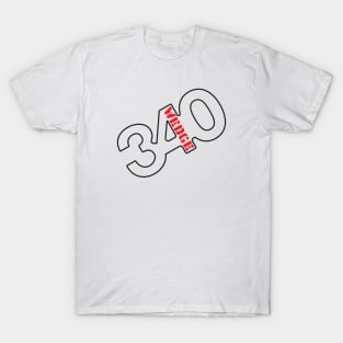 340 Wedge - Badge Design T-Shirt